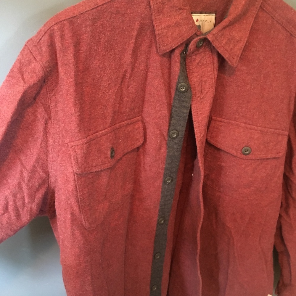 Wool Button Up - Picture 4 of 5